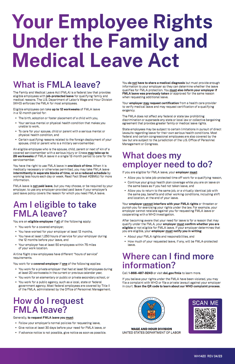 Family and Medical Leave Act